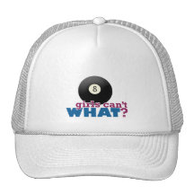 Eight Ball Girl Hat