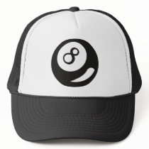 Eight Ball Hat by riffguru Eight Ball Hat