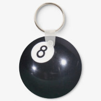 Eight ball keychains by JuJuGarden Eight ball keychains