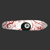 Eight Ball Natural Wood skateboards