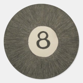 Eight Ball Pool Ball Stickers