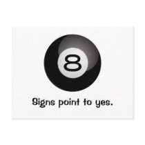 Eight Ball Post Cards