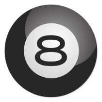 Eight Ball Sticker