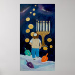 Eight Days Of Chanukah Print