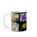 Eight Different Flowers mugs
