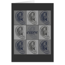 Eight Ears Greeting Card