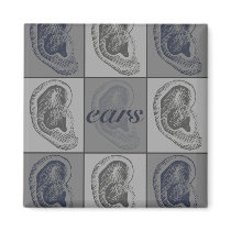 Eight Ears Fridge Magnets