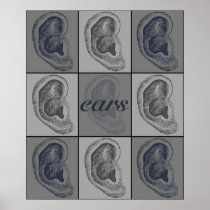 Eight Ears Print
