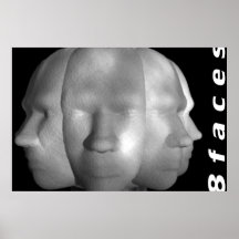 Eight Faces Print