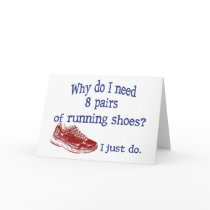 Eight Pairs Greeting Card