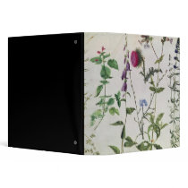 Eight Studies of Wild Flowers Vinyl Binder