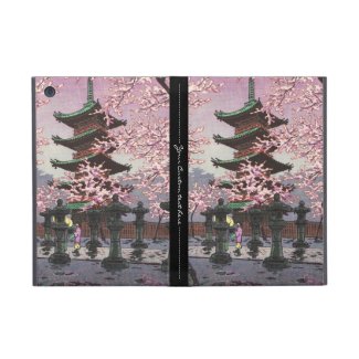 Eight Views Of Tokyo Ueno Toshogu Shrine Kasamatsu Cover For iPad Mini