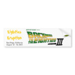 Eighties Eruption III Bumper Sticker