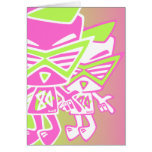 Eighties Mascot Card