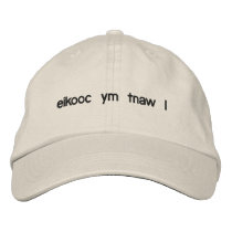 eikooc ym tnaw I embroidered hats