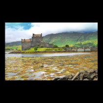 Eilean Donan Castle colour posters