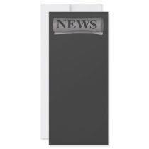 einfache_zeitung_Vector_Clipart Rack Cards