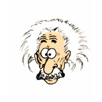 Einstein Cartoon t-shirts
