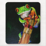 Einstein the Red-Eyed Tree Frog Mousepad