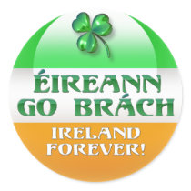 Eirann go Brach Sticker