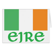 EIRE Irish Flag cards by McBain EIRE Irish Flag cards
