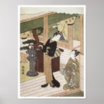 Eirukuan Tea House, Harunobu, 1764 posters