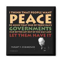 Eisenhower Magnet by threesalamanders Eisenhower Magnet
