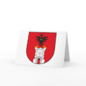 Eisenstadt Coat of Arms Greeting Card by FlagTshirts Eisenstadt Coat of Arms Greeting Card