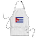 ejemplo de la bandera de Cuba Delantales