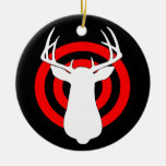 Ejercicios de tiro de la caza de los ciervos adornos de navidad