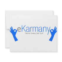 eKarmany- "We're Gonna Get You!" invitations