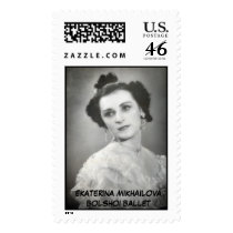 EKATERINA MIKHAILOVA - BOLSHOI  BALLET, MOSCOW POSTAGE STAMP