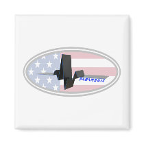 EKG Paramedic USA magnets by RealSlogans EKG Paramedic USA magnets