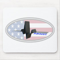 EKG Paramedic USA mousepads by RealSlogans EKG Paramedic USA mousepads