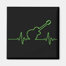 EKGuitar Refrigerator Magnets