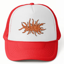 ekos sea anemone cap trucker hat