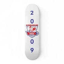 EL Aguaje Logo, 2009 Skate Deck