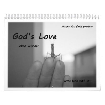 El amor de dios - $1,00 va a la fundación de los n calendario El amor de dios - $1,00 va a la fundación de los n calendario
