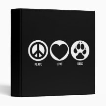 El amor de la paz persigue la carpeta