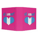 El Amor! - Love in Guatemalan Valentine's Day 3 Ring Binders