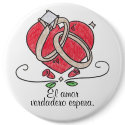 El amor verdadero espera. buttons by sammimlamv El amor verdadero espera. buttons