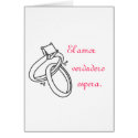 El amor verdadero espera. cards