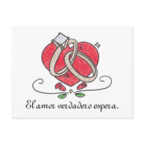 El amor verdadero espera. postcards by sammimlamv El amor verdadero espera. postcards