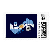El Apache Argentina Fútbol lovers fans gifts Stamps