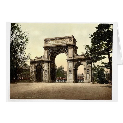 El arco conmemorativo, nuevo Brompton, magnifice d Tarjetas