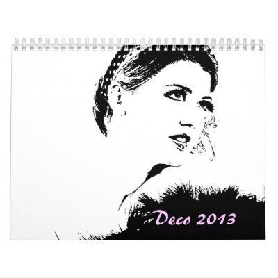 El art déco inspiró el calendario 2013 El art déco inspiró el calendario 2013