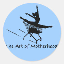 El arte del pegatina de la maternidad