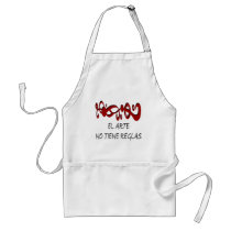 El Arte No Tiene Reglas aprons by Supernova23 El Arte No Tiene Reglas aprons