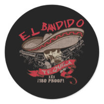 El Bandido Tequila Sticker