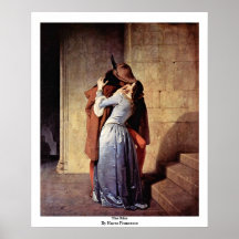 El beso de Hayez Francisco Posters